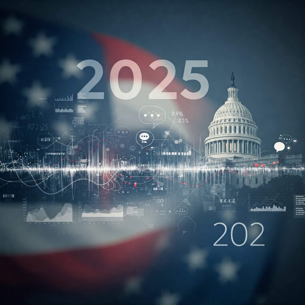Data visualization of political speech