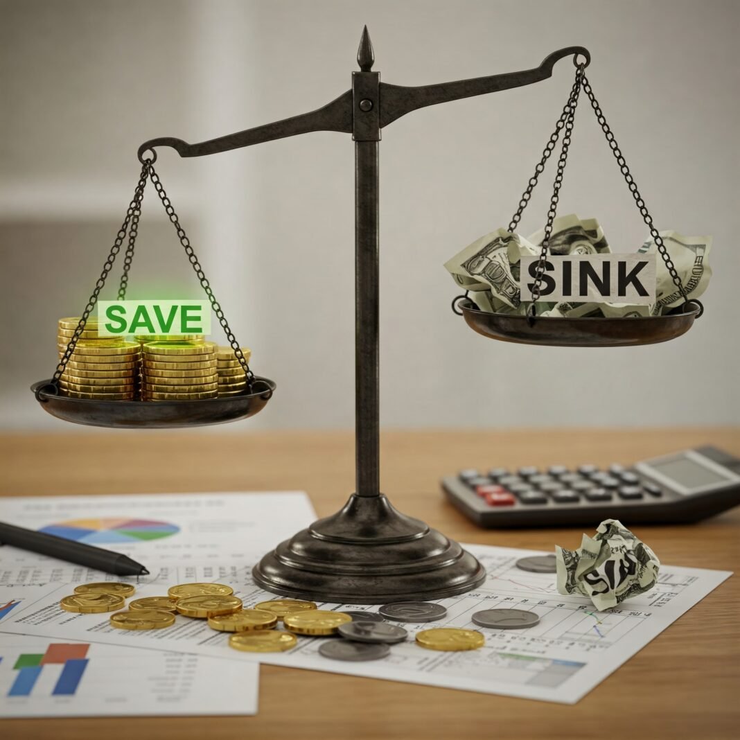 Save vs. Sink