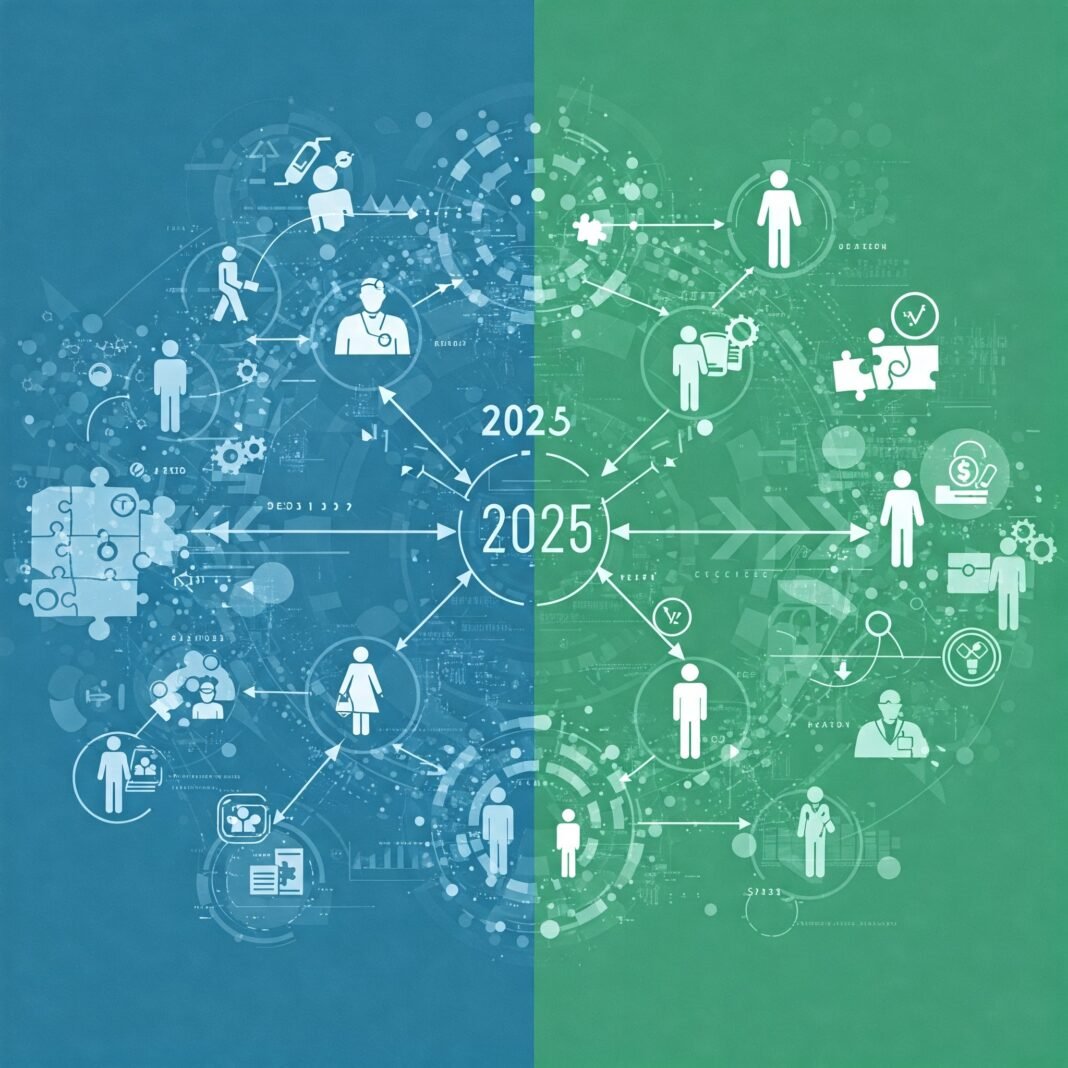 Healthcare reform complexity illustrated