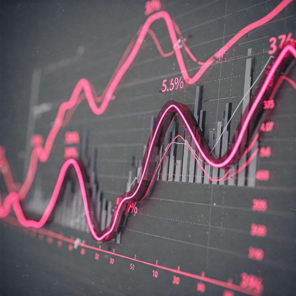 Distorted data graph