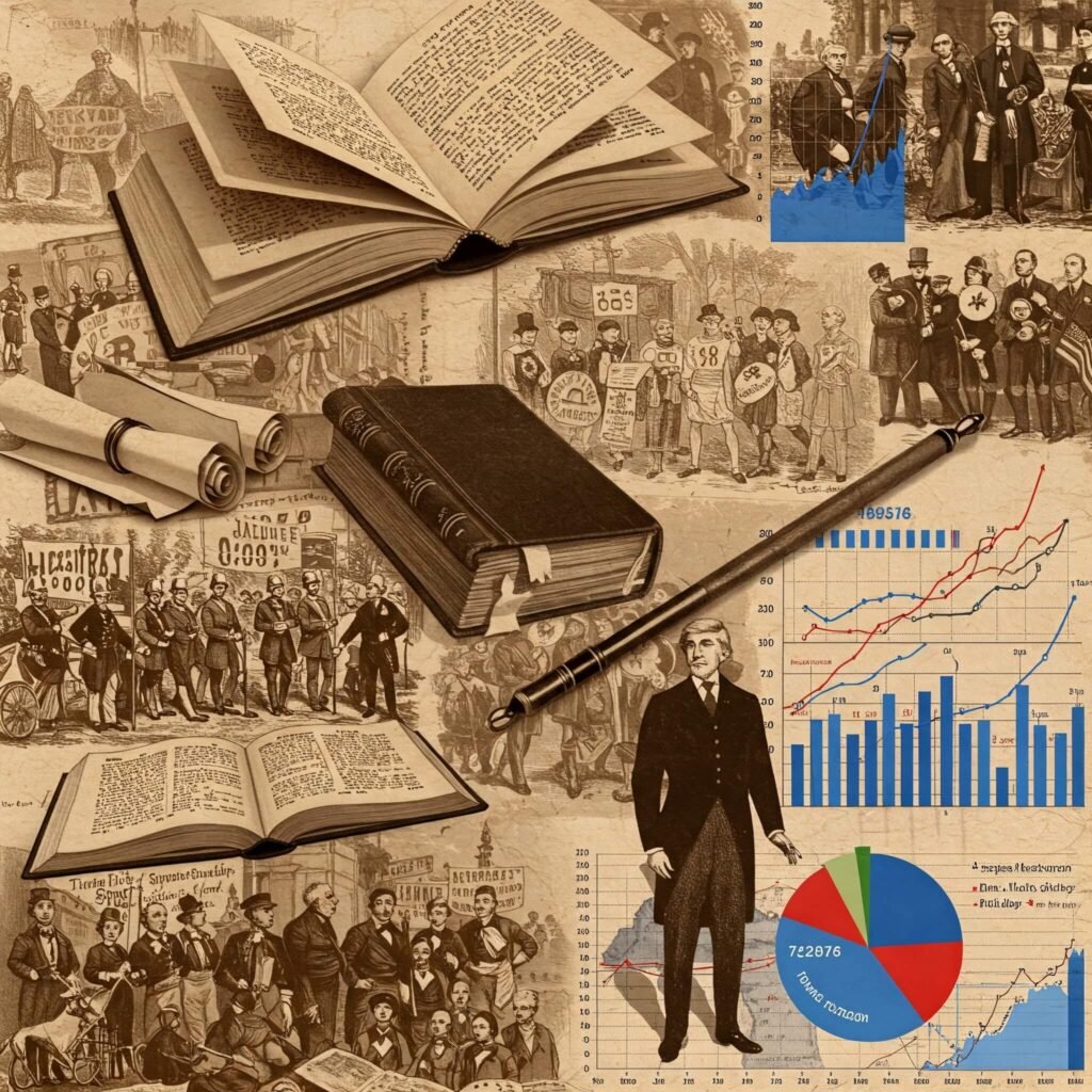Historical campaign imagery merging