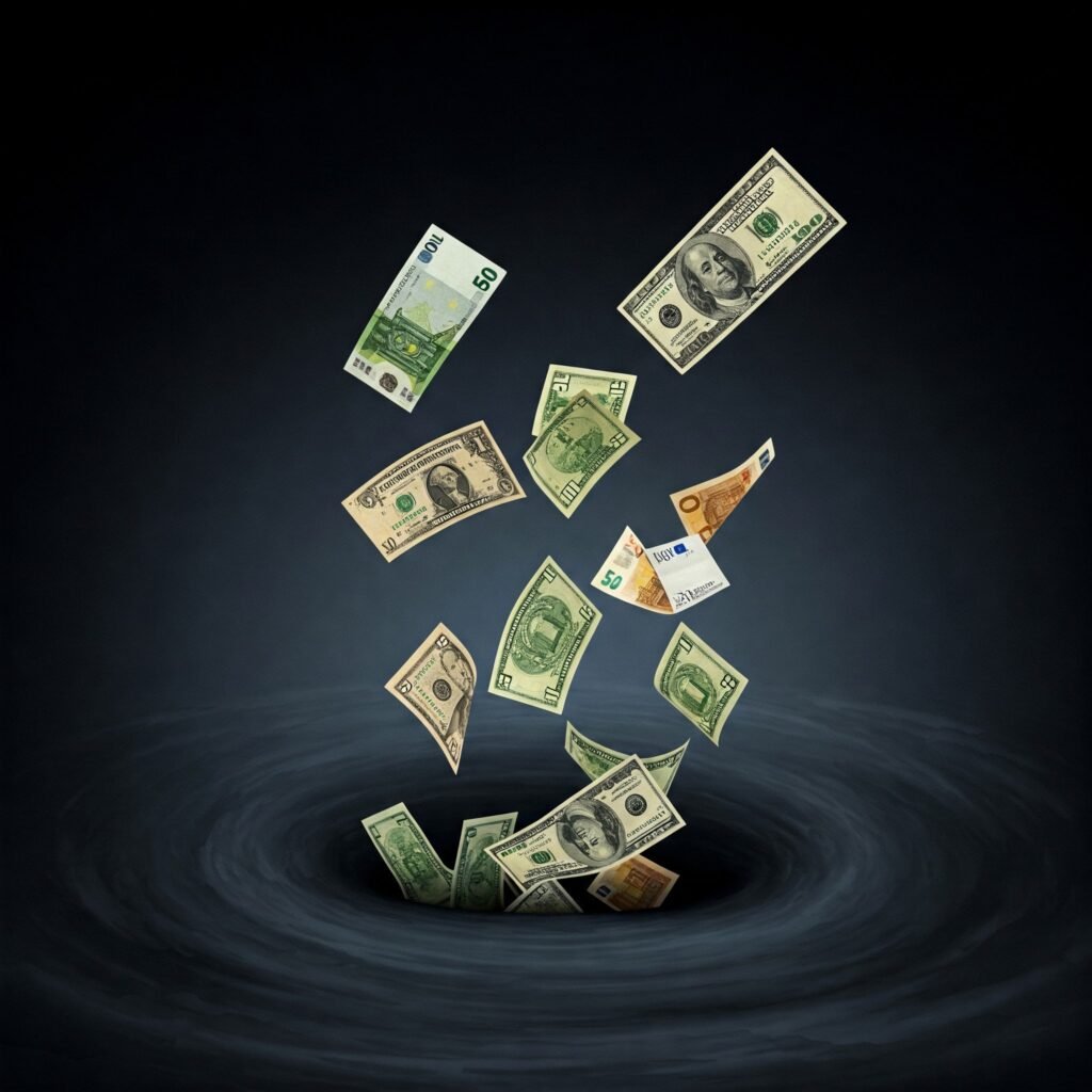 Money Being Lost/Sinkin