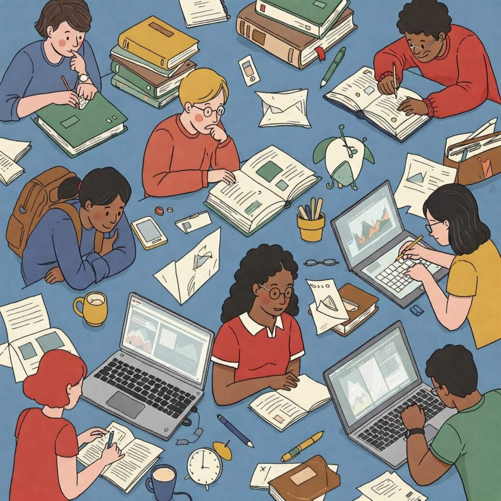 depicting staying informed